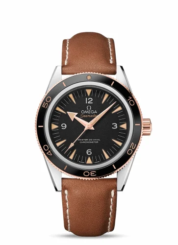 Omega Seamaster 300 Master Co-Axial Steel Stainless Steel / Sedna Gold / Strap 233.22.41.21.01.002 (23322412101002)